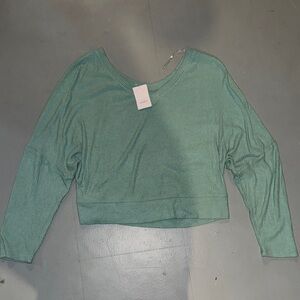 Auden Teal Women's Crop Top